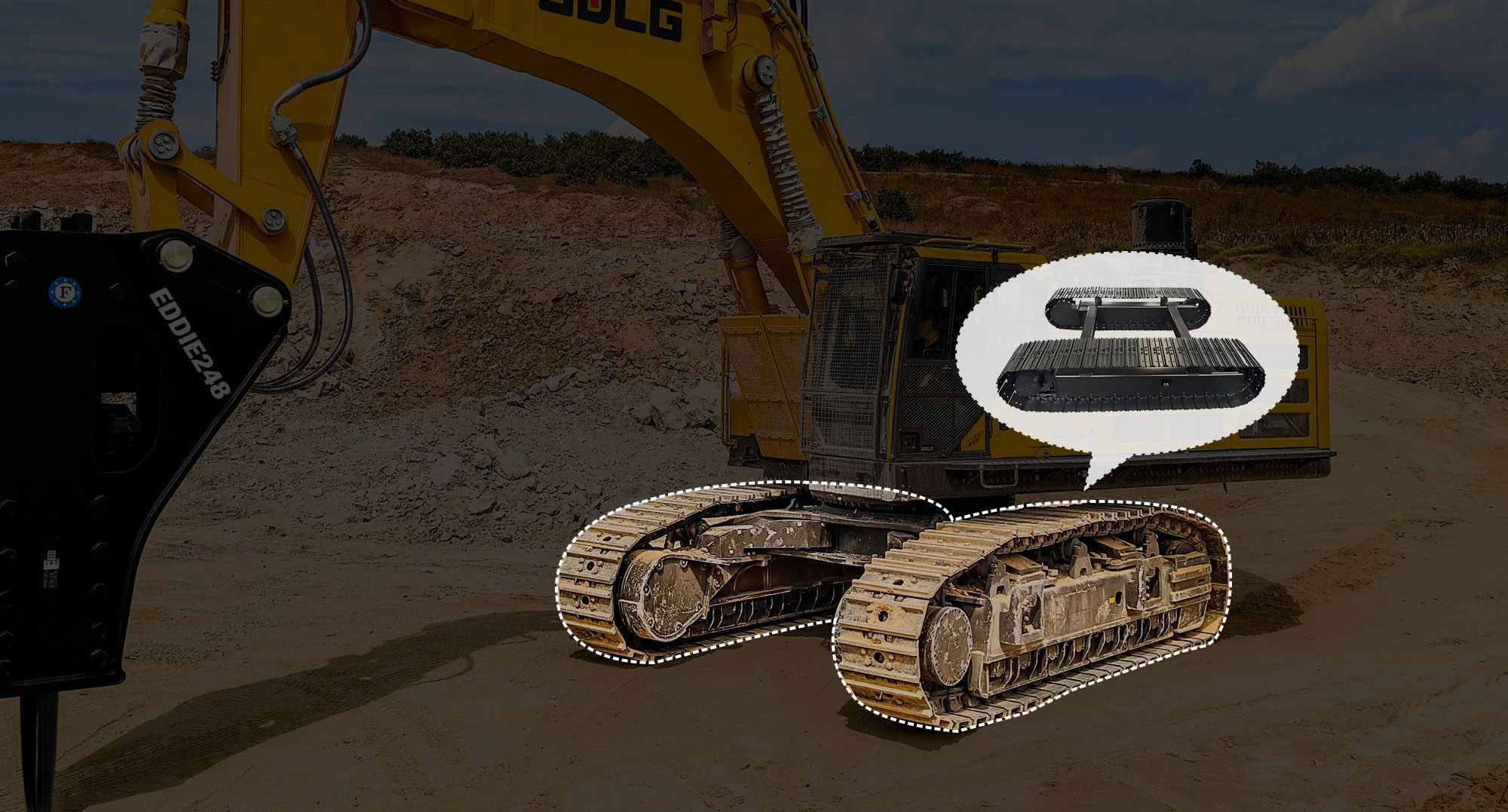 Custom Track Solutions for Complex Terrains.