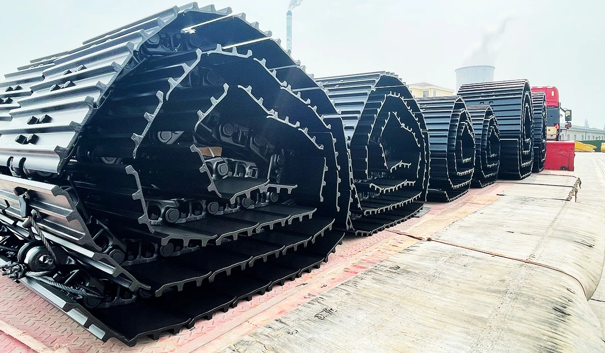 Flexible Steel Track Undercarriage for Pile Driving Machiner