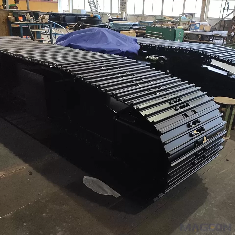 Why Choose MAGEON Steel Crawler Undercarriage for Drilling & Mining?